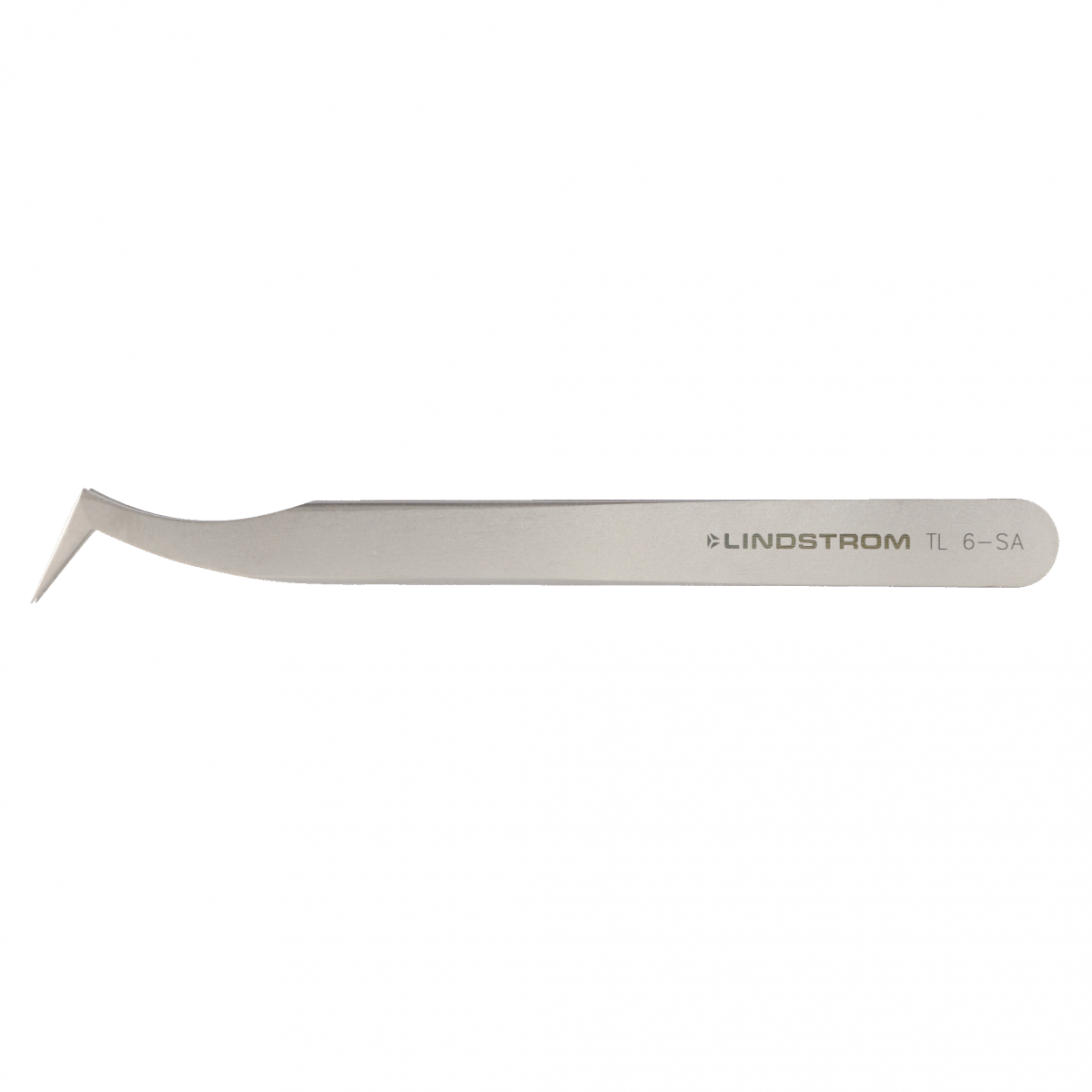 Lindström 不銹鋼高精度鑷子 6 型，帶角度和極細尖端 TL6-SA - 商品圖 2